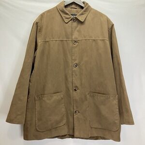 Aberdeen Collection Mens Beige Lightweight Lined Microfiber Sueded‎ Jacket Sz XL